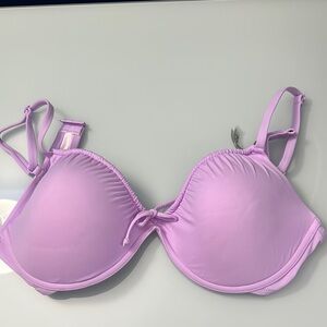 NWOT PINK Purple Bikini Top